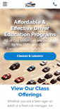 Mobile Screenshot of pacificdrivereducation.com